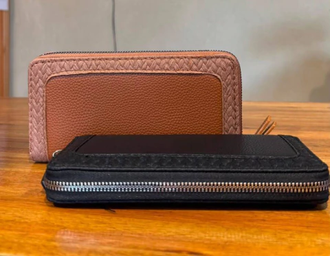 BILLETERA TRENZA