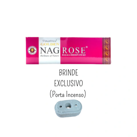 Incenso Golden Nag Dhoop Tibetano Red Rose