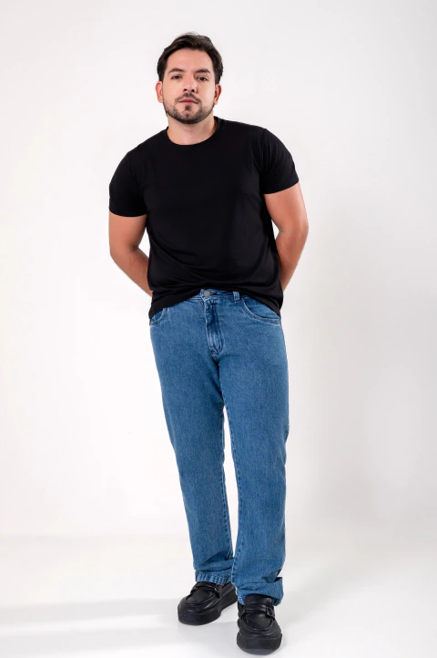 CALÇA SEM LYCRA - AZUL CLARO