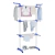 Tendedero Vertical Plegable 3 Niveles con Ruedas – Hasta 20 kg - TRONO