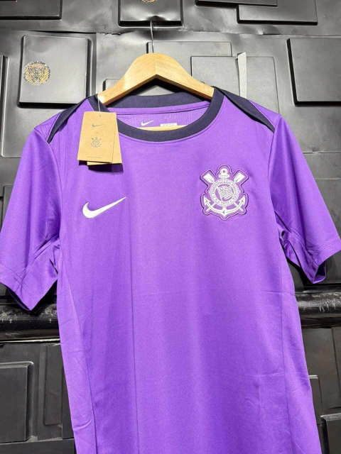 Camisa Timão Treino 2025/26 Torcedor - Roxa