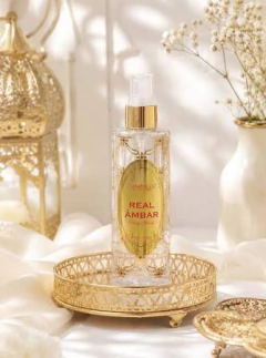 BODY SPLASH ÁRABE REAL ÂMBAR 60ML CHARMELLE