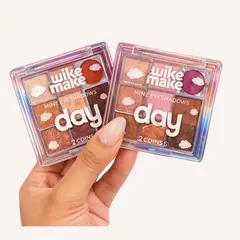 PALETA DE SOMBRA E BLUSH - 7 CORES - WIKE MAKE- MISS ROSE - comprar online
