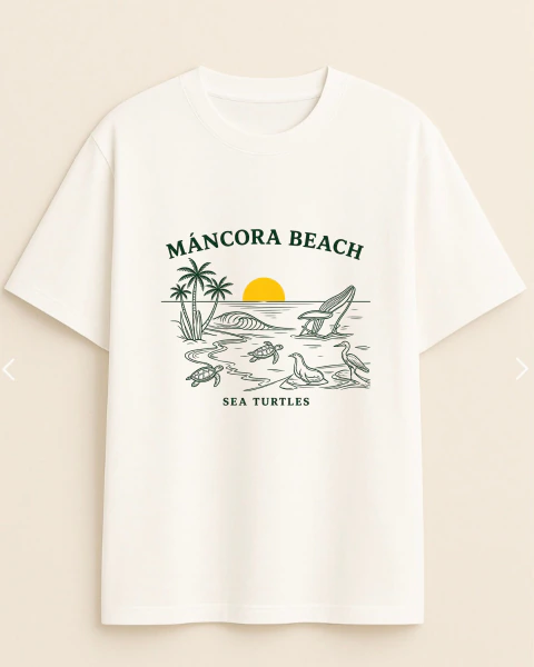 Remera Mancora Beach