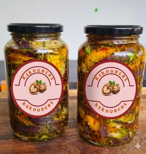 Berenjenas al escabeche 320 gr neto