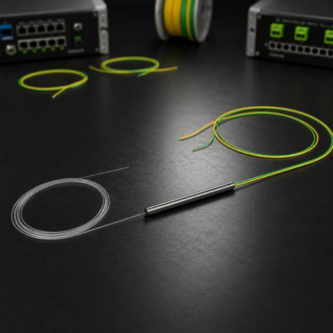 SPLITTER ÓPTICO 1X2 DESBALANCEADO 10/90% SEM CONECTOR