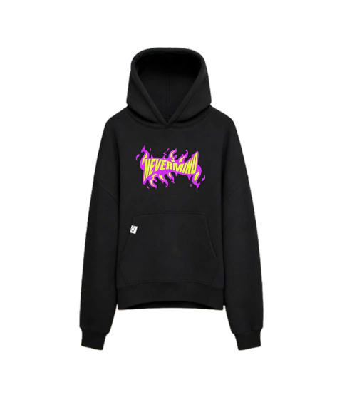 Hoodie Nevermind Black