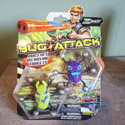BUG ATTACK - PACK x 2 BICHOS PARA X-SHOT