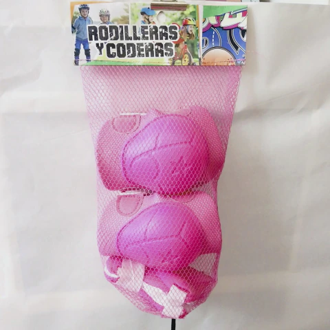 CODERAS Y RODILLERAS ROSA - FD