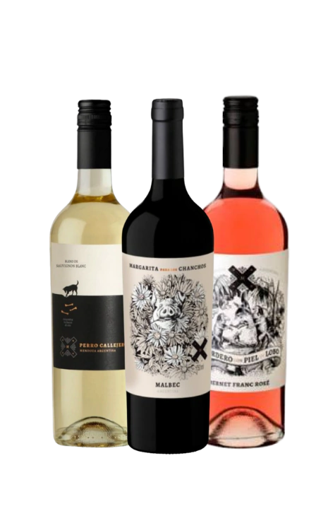 Box Selección Mosquita Muerta – Malbec, Rosé y Sauvignon Blanc