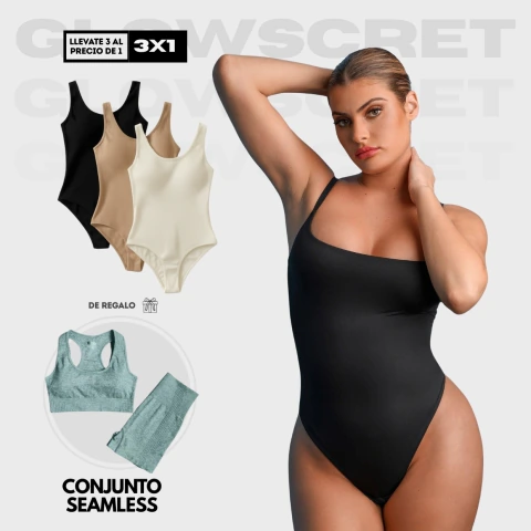 3 BODYS ULTRA REDUCTORES + CONJUNTO PUSH UP DE REGALO (-40%)