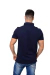 Polo Tommy Hilfiger Masculina Malha Clean Jersey Azul Marinho na internet
