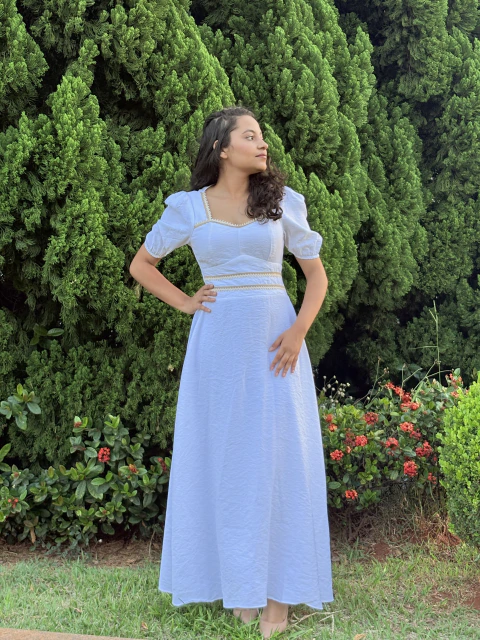 Vestido Daniele Branco - Sob Encomenda