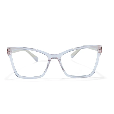 Óculos de Grau Feminino Quadrado Nomentano Lomvian – Cristal Rose