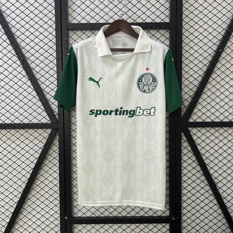 Palmeiras 25/26 uniforme 2 Versão torcedor .