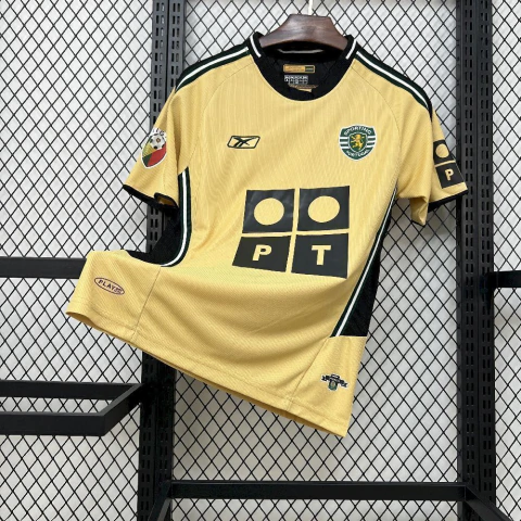 Sporting 03/04 uniforme 2 - versão torcedor.