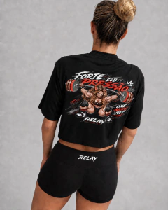 Imagem do Cropped Feminino Rhino Mentality – Forte Sob Pressão