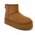 Botín de Gamuza Camel con Plataforma Platform Mini Boot Steve Madden