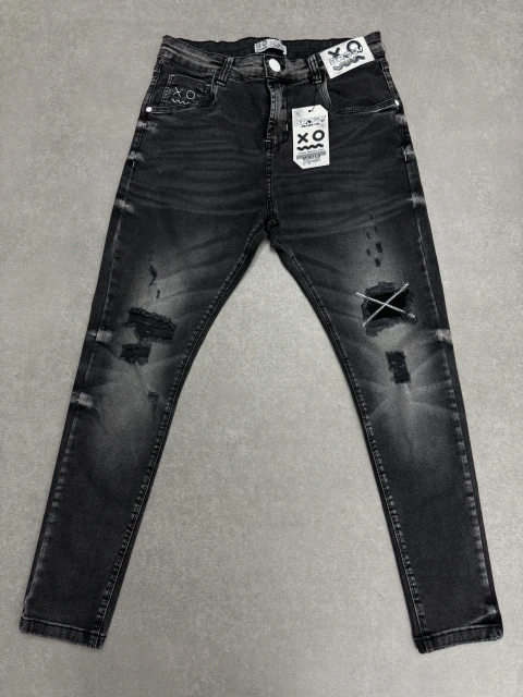 Calça jogador BROW jeans destroyed Coleção 2026