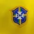Camisa Retrô 57/58 Seleção Brasileira Brasil Masculina - Amarelo na internet