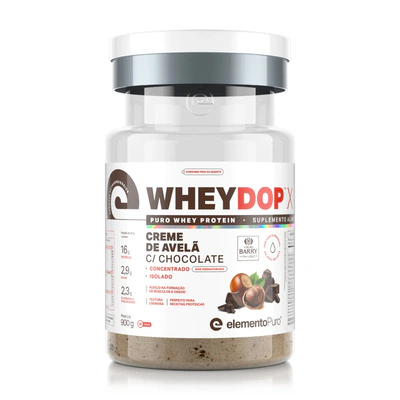 Wheydop X 900g - Creme de Avelã com Chocolate
