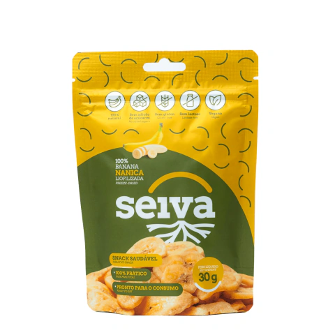 Banana Liofilizada Snack Nanica 30g