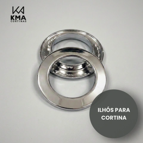 Ilhós Redondo para Cortina