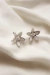 Aretes en plata 950 con diseño de flor en filigrana Momposina 