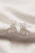 Aretes en plata 950 con diseño de filigrana momposina en forma de gato