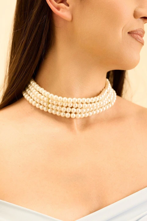Chocker Aine Perola