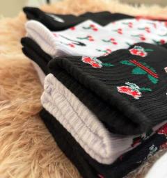 12 pares Medias Tenis premium multimarca estampadas y lisas - Ara Complemento
