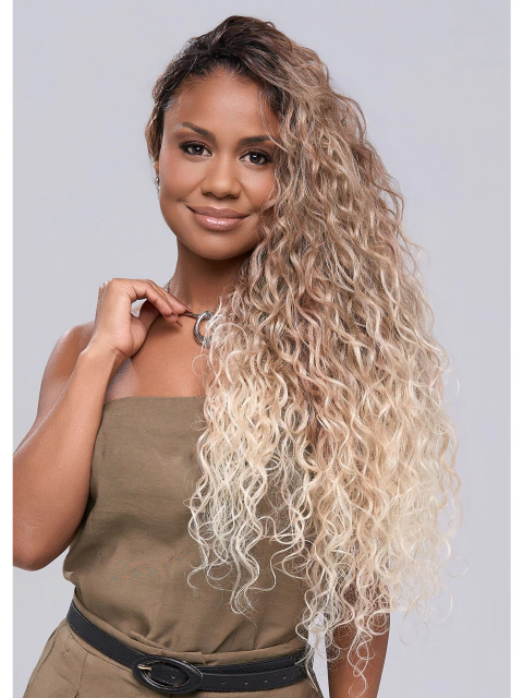 Wig Joyce - Ondulada - Comprida - Loiro Pérola