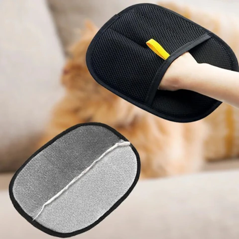 Luvas Eletrostáticas Removedoras de Pelos