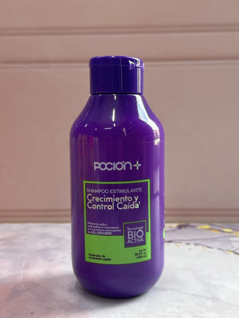 Shampoo estimulante control caída