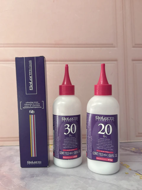 Tinte Salerm vison + agua oxigenta gratis