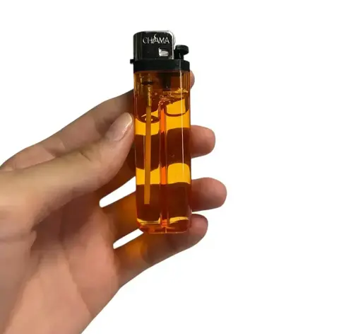 ISQUEIRO CHAMA LIGHTER - LARANJA