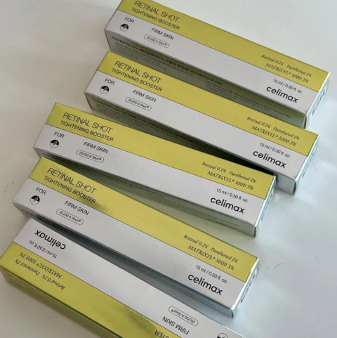 Retinal Shot Skincare Coreano - Celimax The Vita-A Tightening Booster 15ml - Original Novo Lacrado