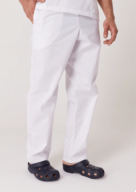 Pantalón Cirugía Unisex Blanco