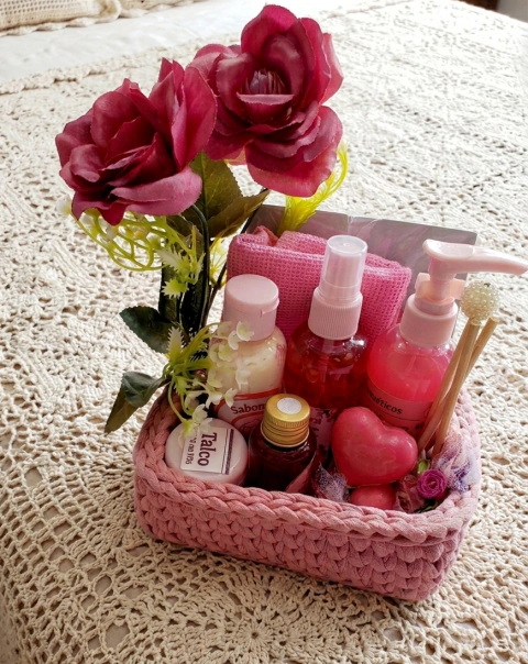 Kit Rosa de Saboaria