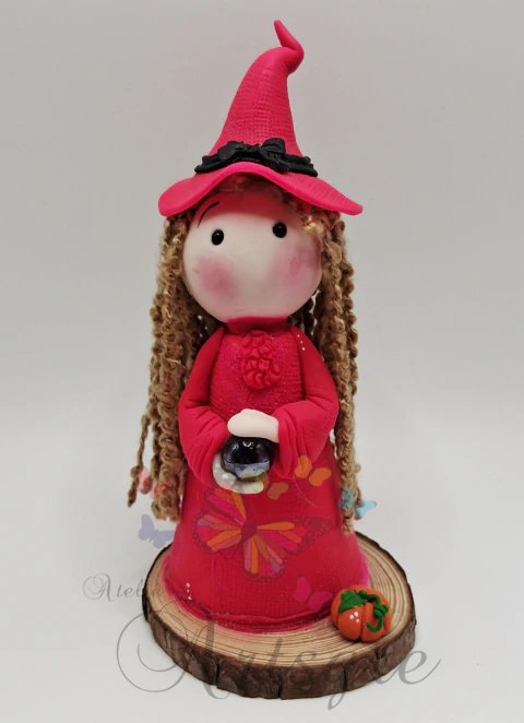 Bruxinha Rosa Pink - G