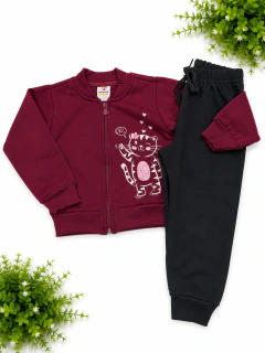 Conjunto moletom feminino premium