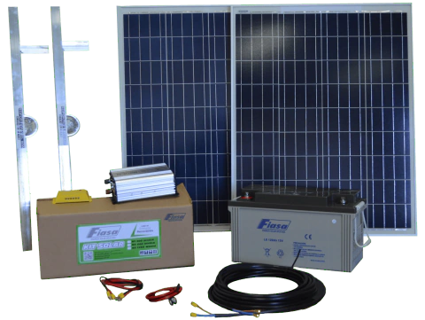 Kit Solar Fiasa N°2 12/220V 600W/HORA/DIA