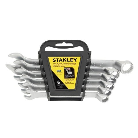 Juego Llaves Combinadas Acodadas 6 Unidades Stanley STMT97567