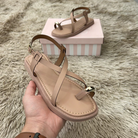 SANDÁLIA FLAT X FIVELA