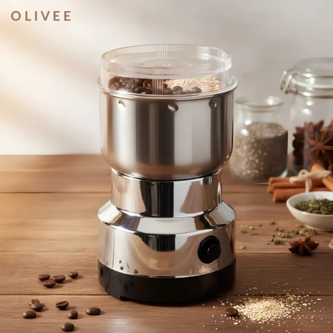 Moedor Elétrico Multifuncional de Café e Grãos