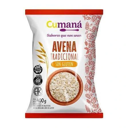 Avena Tradicional LIBRE DE GLUTEN x 450g