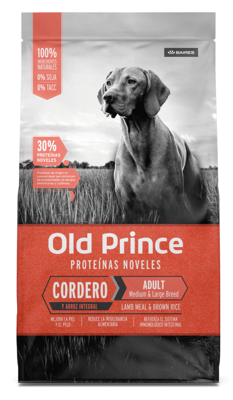 Old prince cordero adultos medianos y grandes 15 kg
