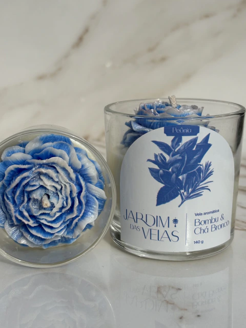 Vela Aromática - Bambu com Chá Branco