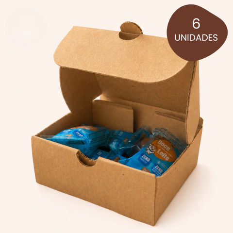 Doce de Leite em Tablete – Zero Adição de Açúcares e Zero Lactose - Caixinha com 6 Unidades