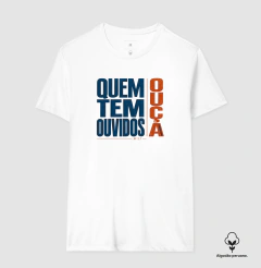 Quem tem ouvidos, ouça I Algodão Peruano - loja online